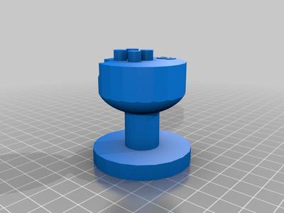 Braille Alphabet Playdoh Stamps