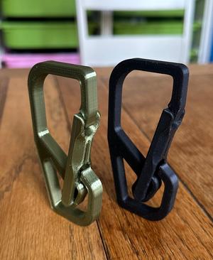 Two part Carabiner - BackToSchool - H4/H4L