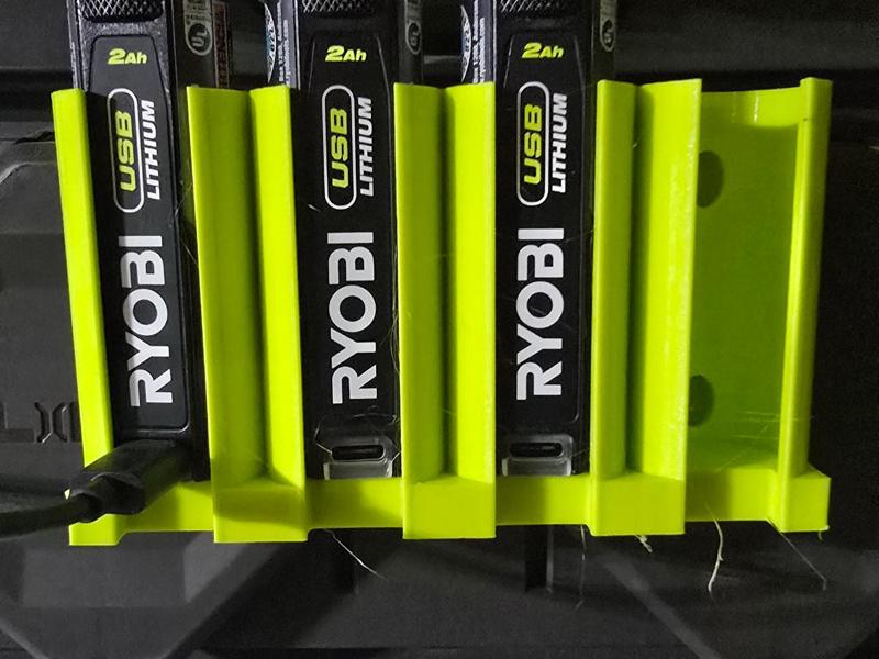 Ryobi Link USB Lithium Battery Holder - No Support