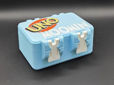 Uno Moomin Card Box - SnapLock