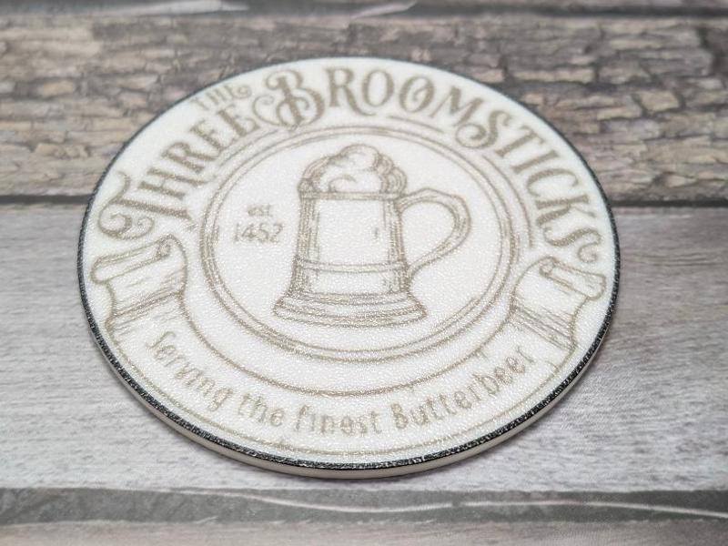 Harry Potter / The Three Broomsticks Fan Coaster