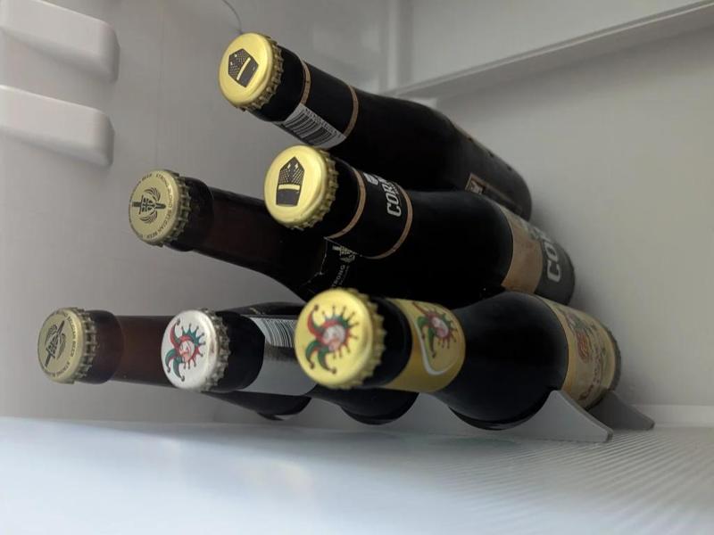 Fridge Bottle/Can Organizer – 3 or 4 Rows