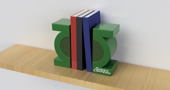 Green Lantern Book Holder Multi Parts
