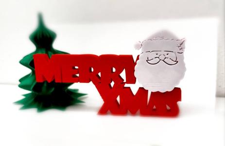 Merry Christmas Sign (Xmas Decoration!) - AMS