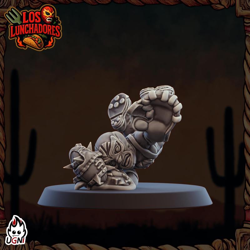 Catcher #02 - Halflings proxy (Luchadores Style) - UGNI - Fantasy Football