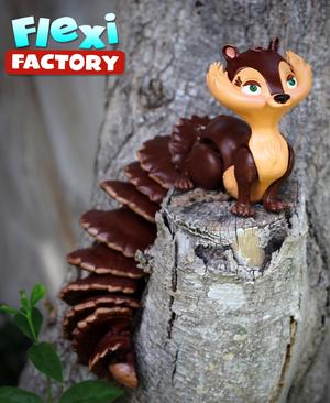 Flexi Factory Squirrel with XL and 3MF Versions Included!
