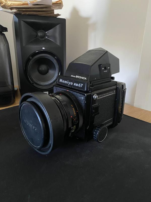 Mamiya RB67 chimney finder adapter for Bronica SQ-A Prism finder