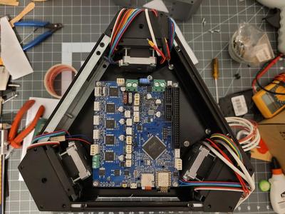 MPMD Monoprice Mini Delta Duet2 board mount