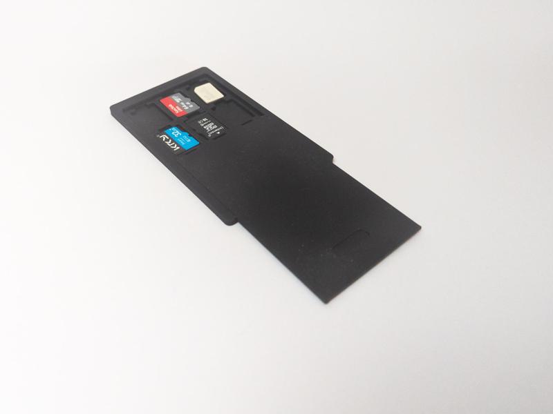 Micro SD Card Wallet credit card sized 
