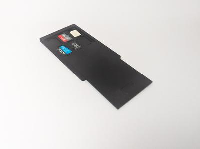 Micro SD Card Wallet credit card sized 