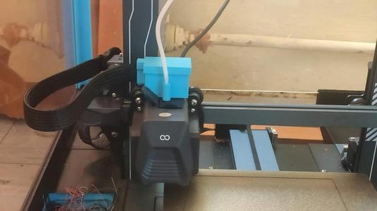Cable holder / reverse bowden connector for Neptune 3 Pro (and other printers using the same print head)