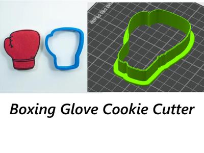 Boxing Glove (Gloves) Cookie Cutter