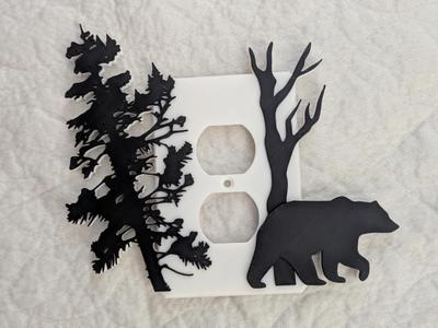 Bear outlet cover