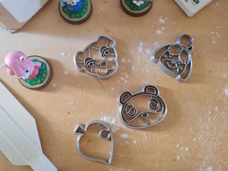 Animal Crossing Cookie cutters SET 