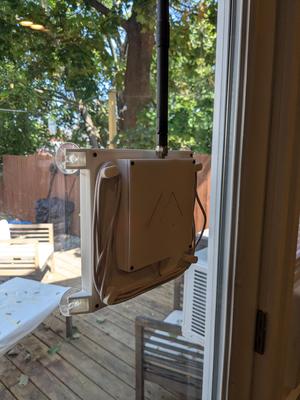 RAK Wisblock Meshtastic Solar Window Mount