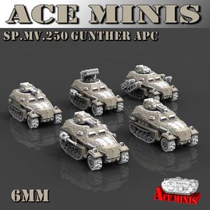 6mm SP.MV.250 Gunther APC IFV MRL