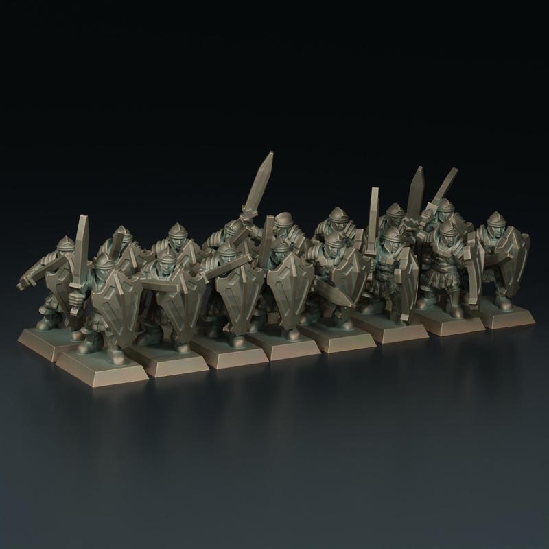 6mm Imperials // Heavy Infantry