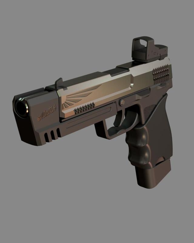 Deadeye Handgun | Inspired by STALKER 2