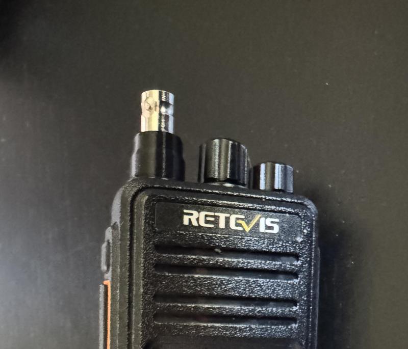 Retevis RT3S SMA to BNC conversion