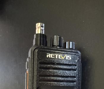 Retevis RT3S SMA to BNC conversion