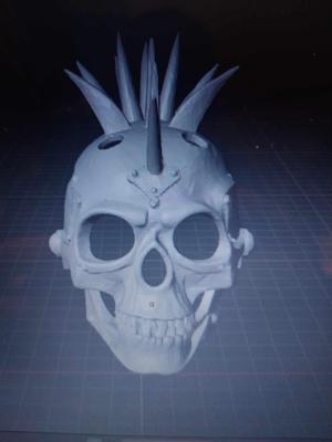 Punker Skull Mask.stl