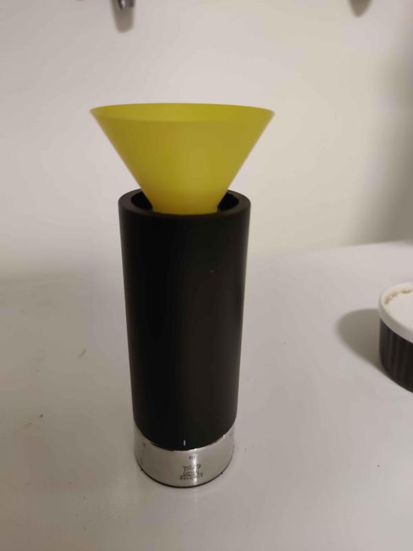 Peugeot Isen pepper mill funnel