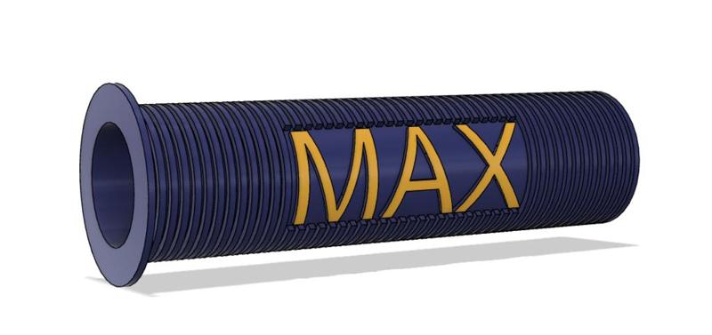 Bike Handle (with Max imprinted design)