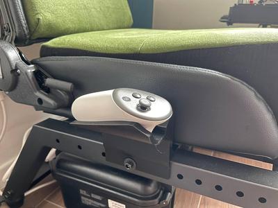 Quest 3 Controllers Holder for NLR Next Level Racing Flight Simulator Seat