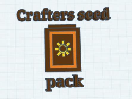 Roblox Grow a Garden - Crafters Seed Pack