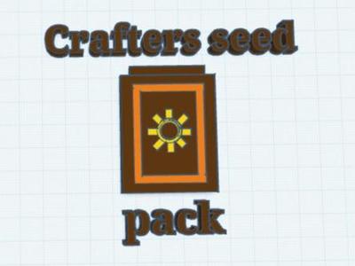 Roblox Grow a Garden - Crafters Seed Pack