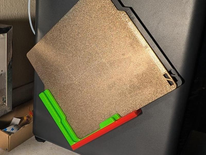 Slim Build Plate Side-Mount Holder A1, P1, X1 tape