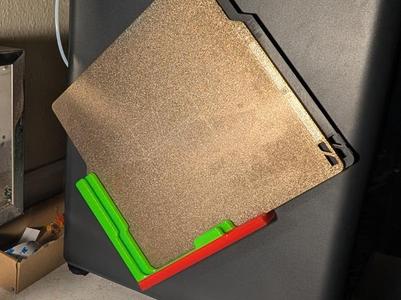 Slim Build Plate Side-Mount Holder A1, P1, X1 tape