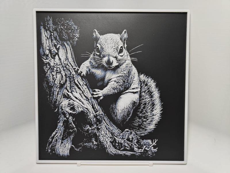 Squirrel - Hueforge