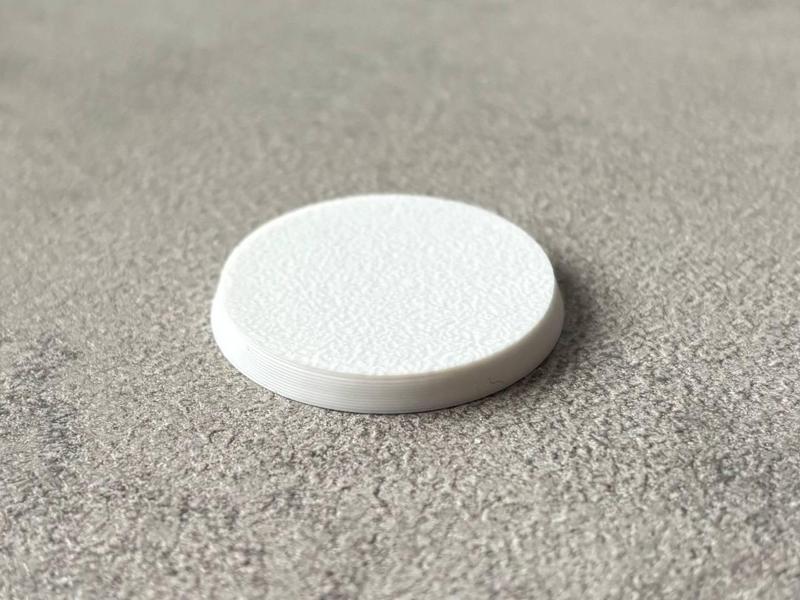 Base plate empty for miniatures and figures
