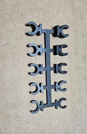 Losi micro 1-24 shock preload clips