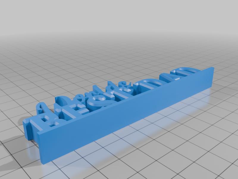 Worlds best Dad desk stand