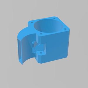 Createbot MAX Extruder Fan Duct