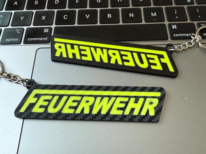 Feuerwehr Schlüsselanhänger