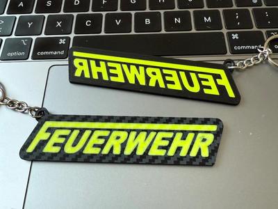 Feuerwehr Schlüsselanhänger