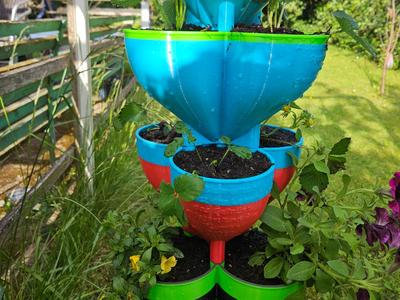Flowerpot Plant Tower
