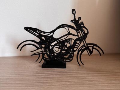 Yamaha MT-09 desk decoration