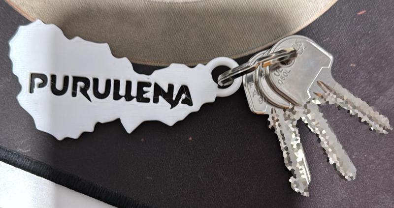 Llavero Purullena (Granada) - Keychain Purullena