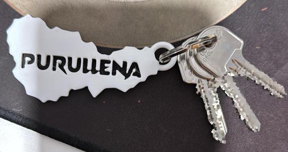 Llavero Purullena (Granada) - Keychain Purullena