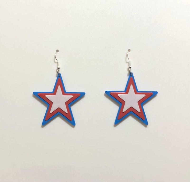Earring star tree color