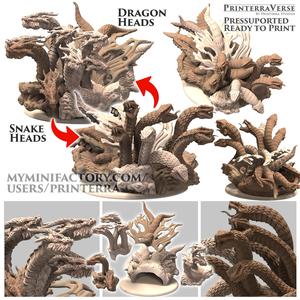 003-1-037 JAPAN Serpent Demon God Yamata no Orochi with 2 Heads Variants