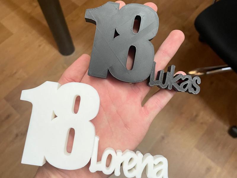 18th Birthday Gift (Name Customizable)