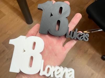 18th Birthday Gift (Name Customizable)