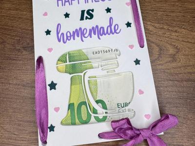 KitchenAid money gift - a fun gift idea