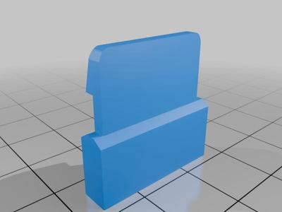 A3000T Faceplate clip 