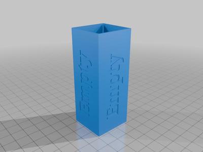 Keep The Heros Out and Boss Battles box organizer with labeled boxes